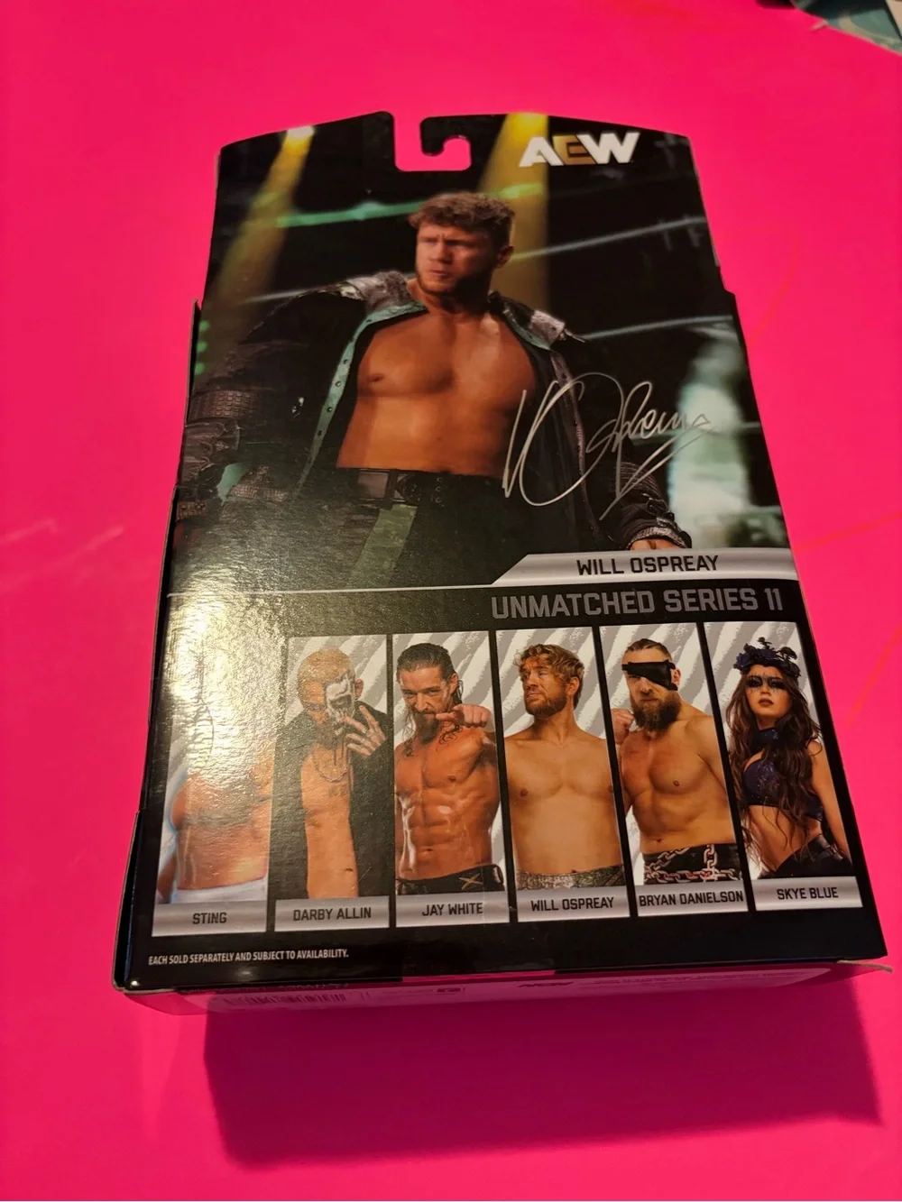 AEW Unmatched‎ Collection Will Ospreay Action Figure - Teal & Black